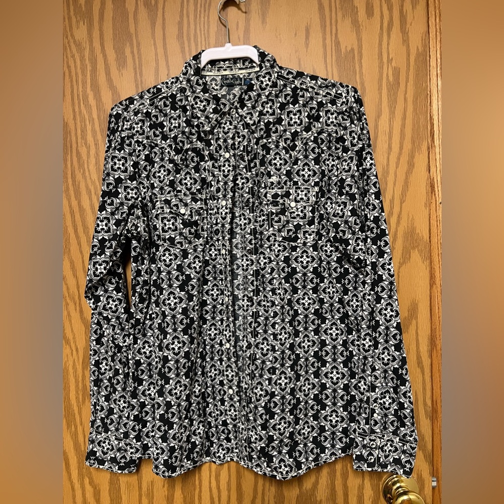 Cruel Girl Button Up western shirt